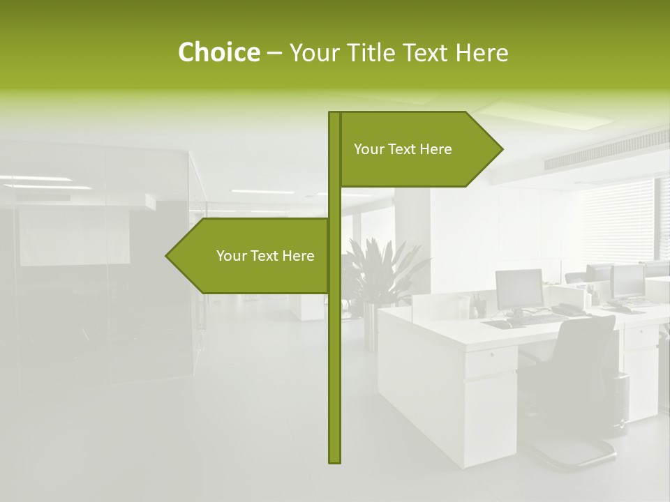 Object Light Interior PowerPoint Template