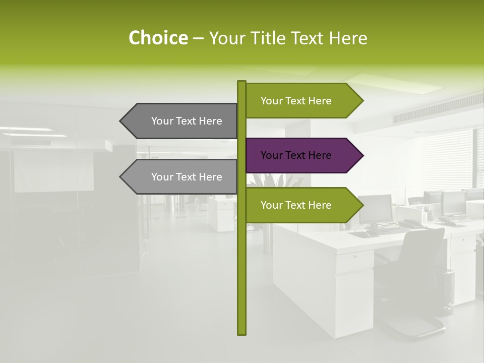 Object Light Interior PowerPoint Template