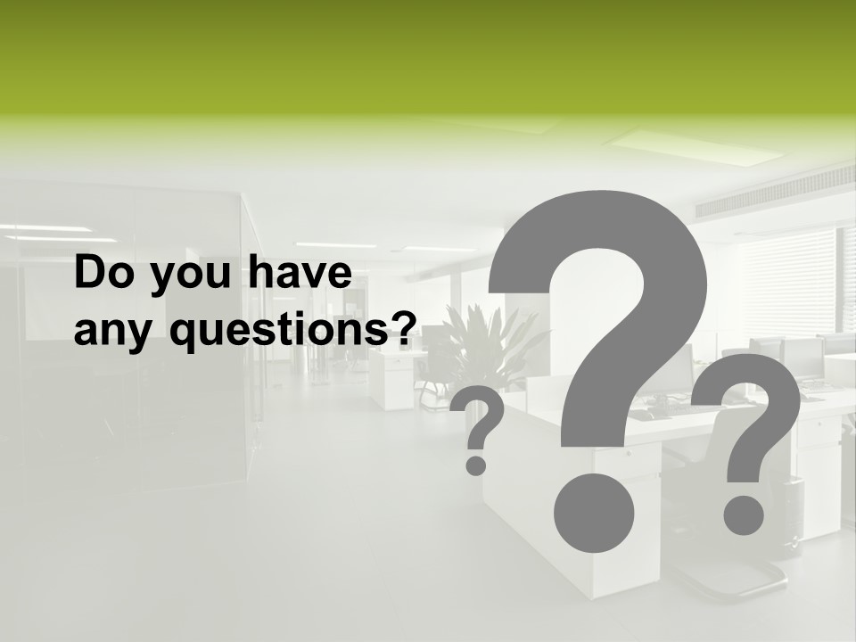 Object Light Interior PowerPoint Template