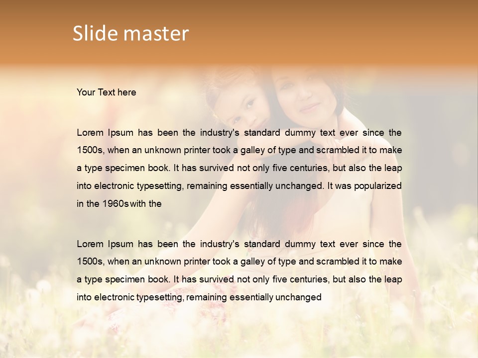 Nature Season Parent PowerPoint Template