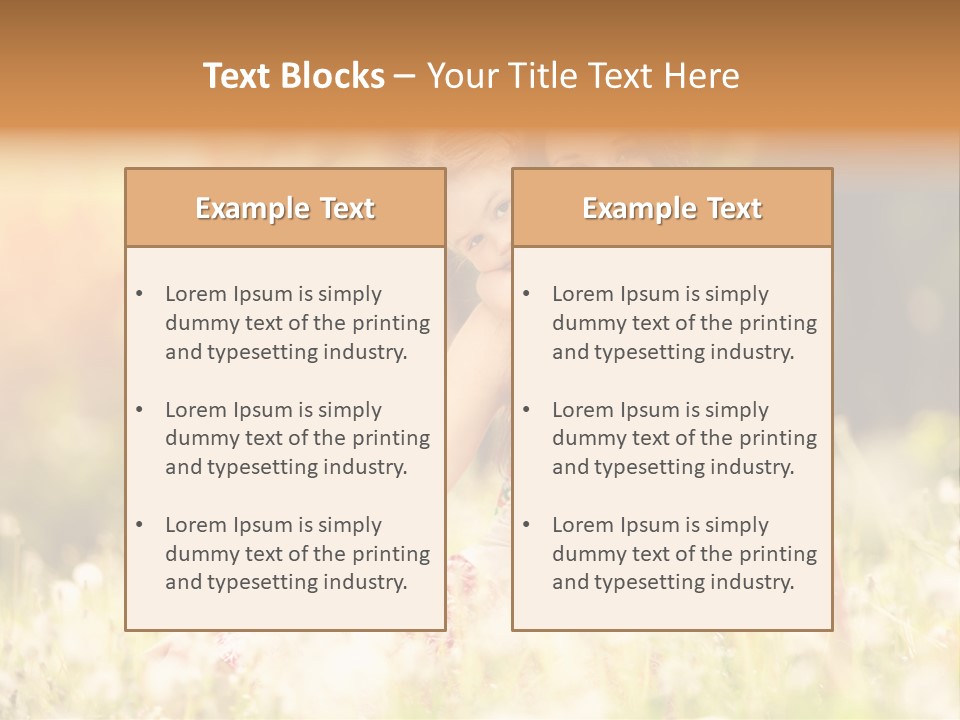 Nature Season Parent PowerPoint Template