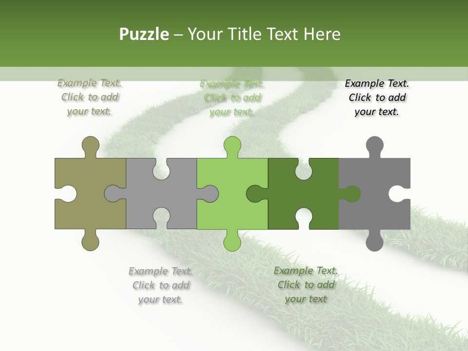 Natural Summer Flora PowerPoint Template