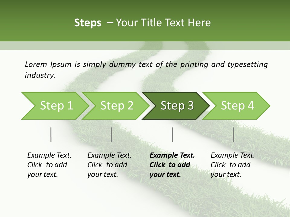 Natural Summer Flora PowerPoint Template