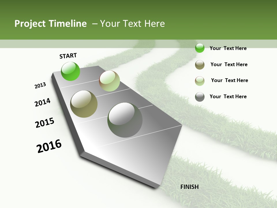 Natural Summer Flora PowerPoint Template