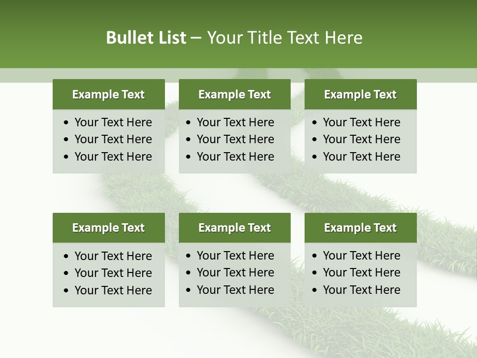 Natural Summer Flora PowerPoint Template