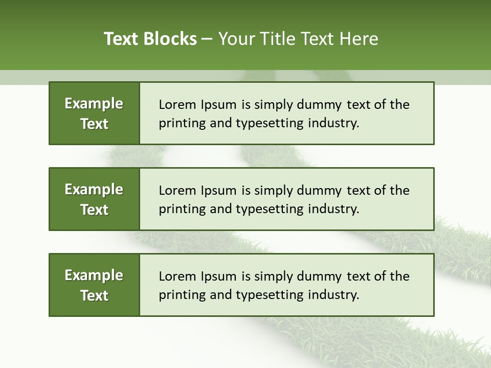 Natural Summer Flora PowerPoint Template