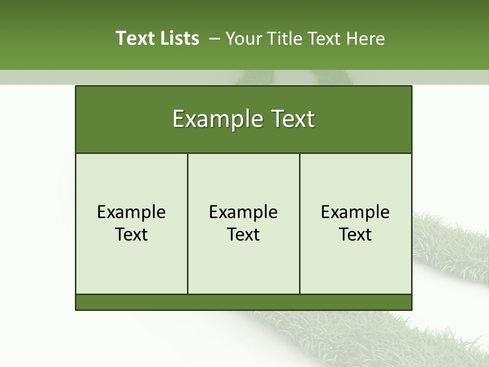 Natural Summer Flora PowerPoint Template