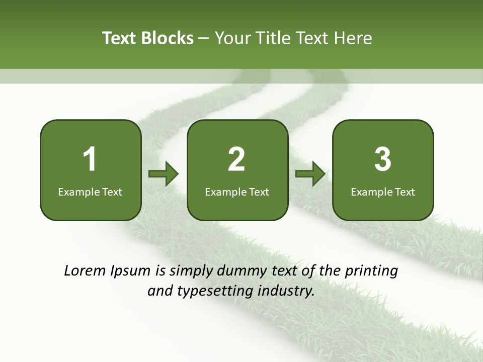 Natural Summer Flora PowerPoint Template