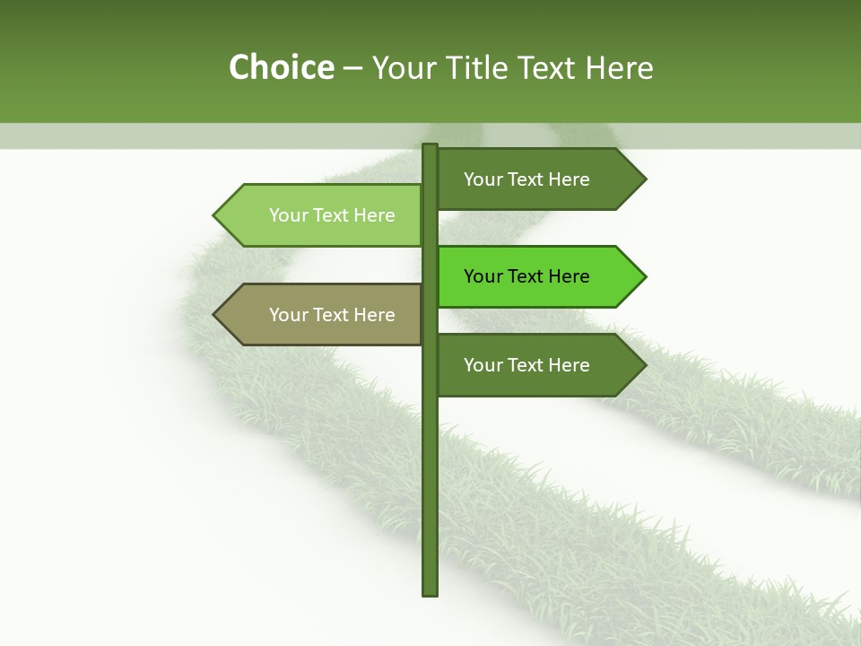 Natural Summer Flora PowerPoint Template