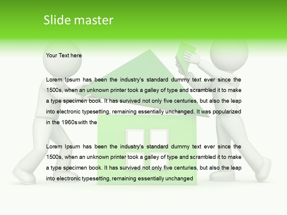 Door Sell Concept PowerPoint Template