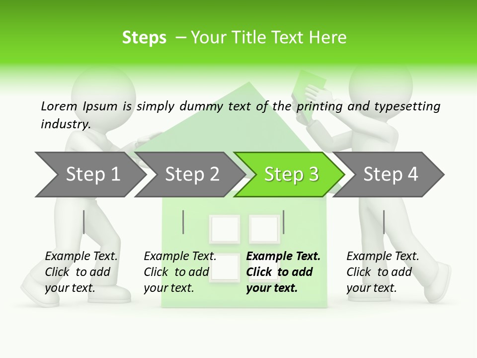 Door Sell Concept PowerPoint Template