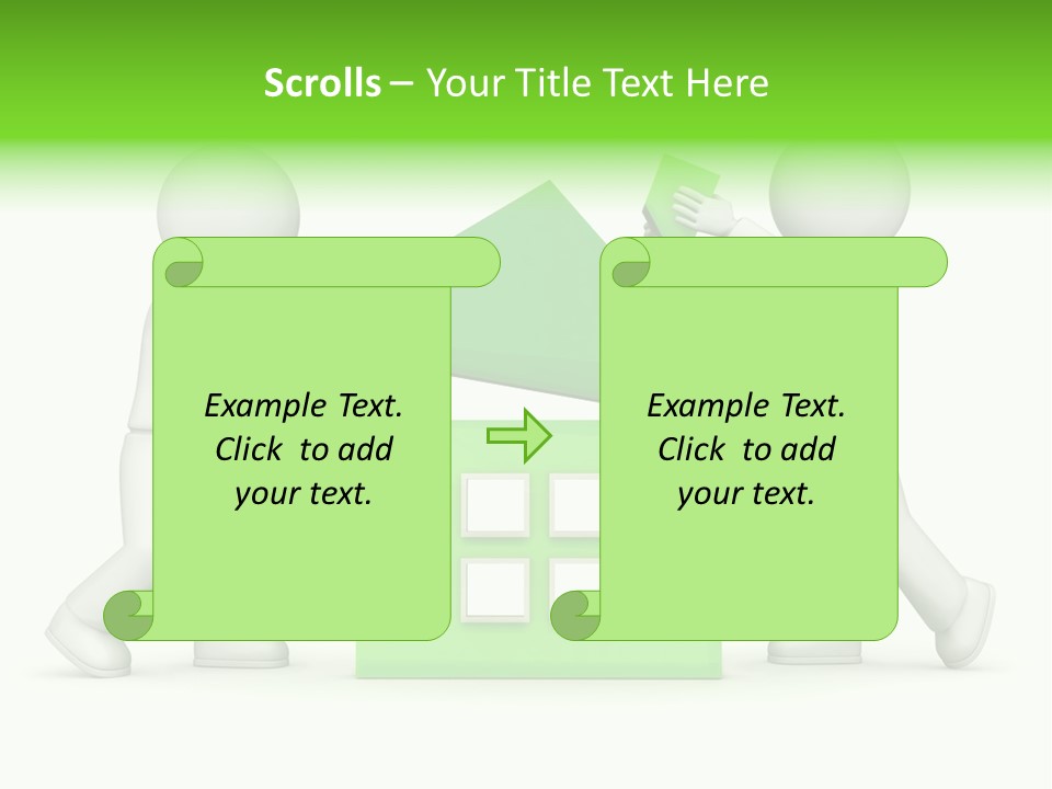 Door Sell Concept PowerPoint Template