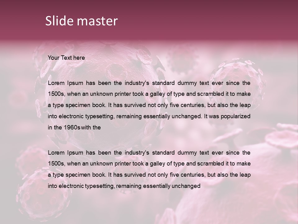 Micro Human Illustration PowerPoint Template