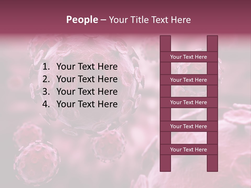 Micro Human Illustration PowerPoint Template