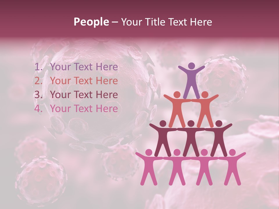 Micro Human Illustration PowerPoint Template