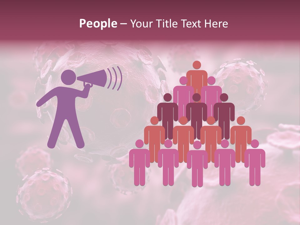 Micro Human Illustration PowerPoint Template