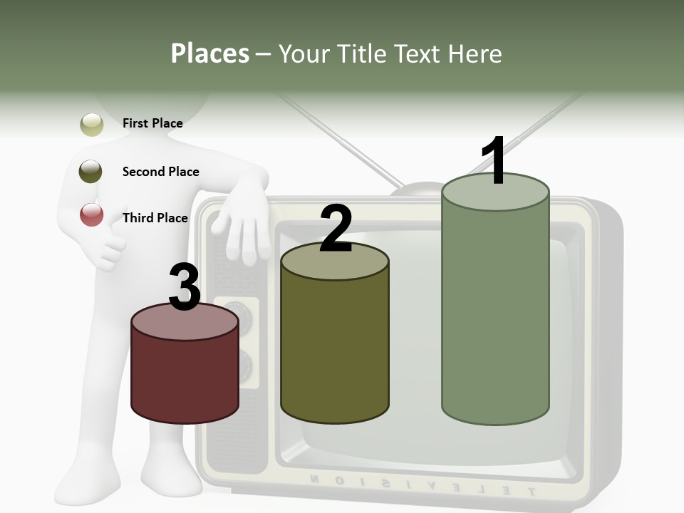 Media People Equipment PowerPoint Template