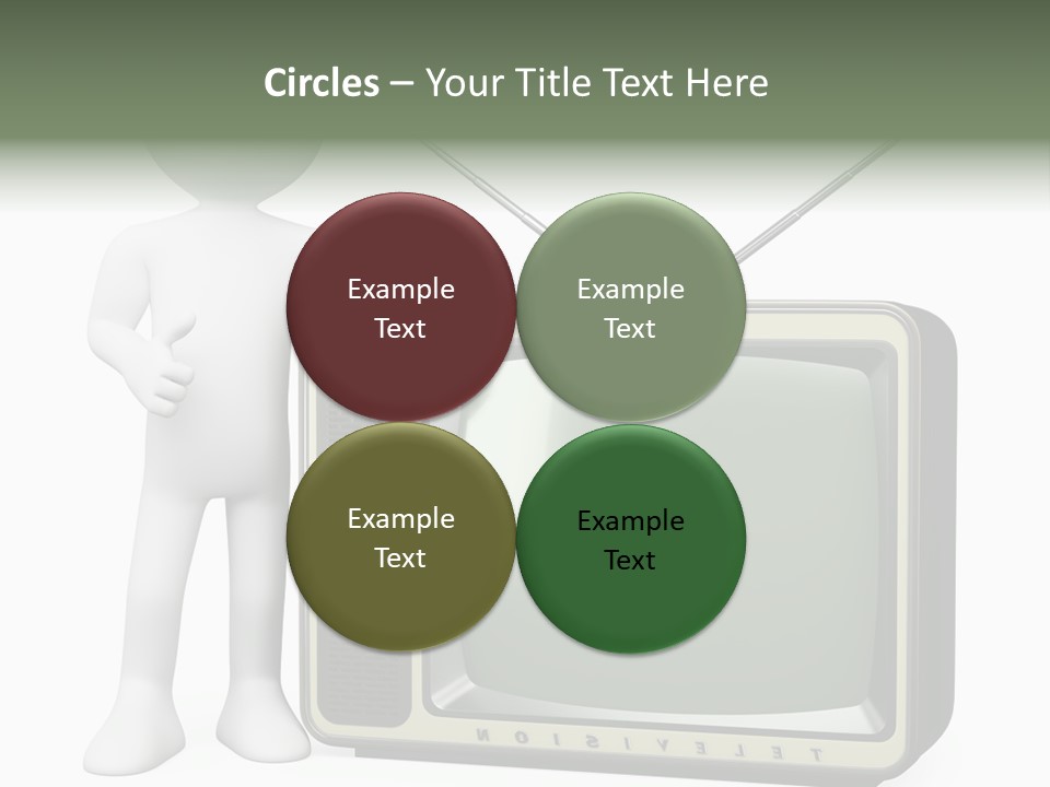 Media People Equipment PowerPoint Template