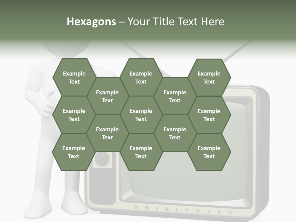 Media People Equipment PowerPoint Template