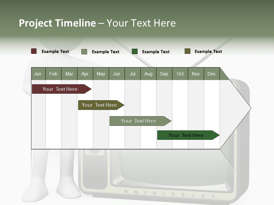 Media People Equipment PowerPoint Template