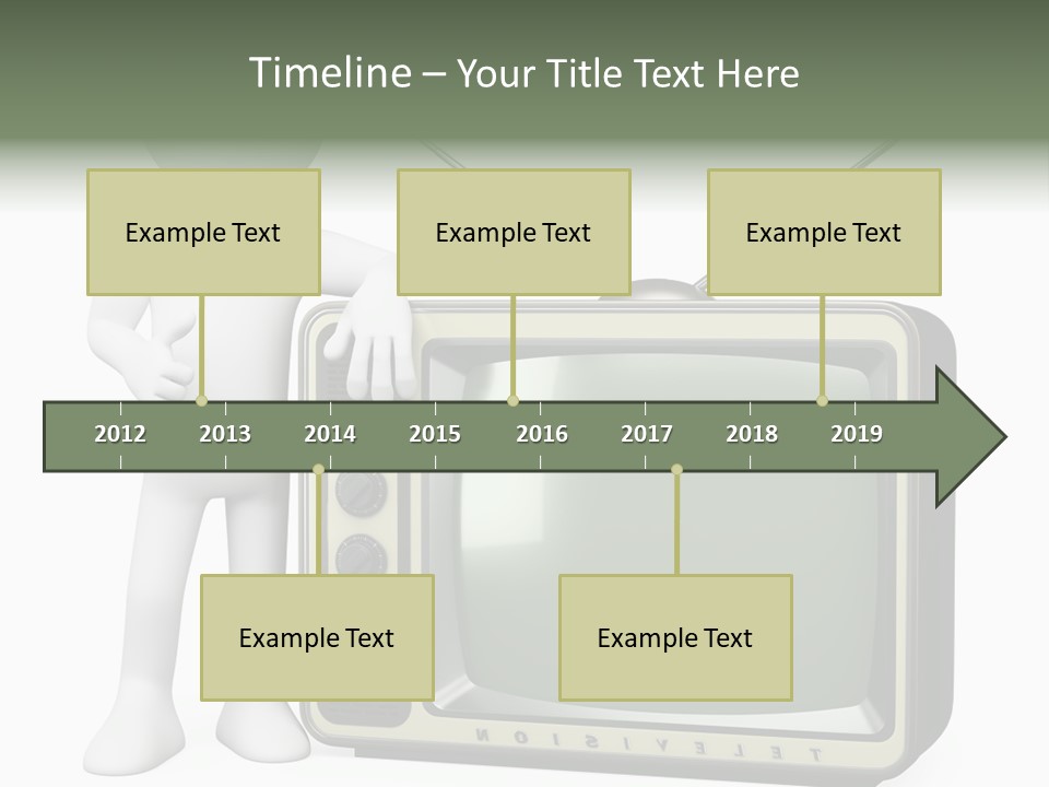 Media People Equipment PowerPoint Template