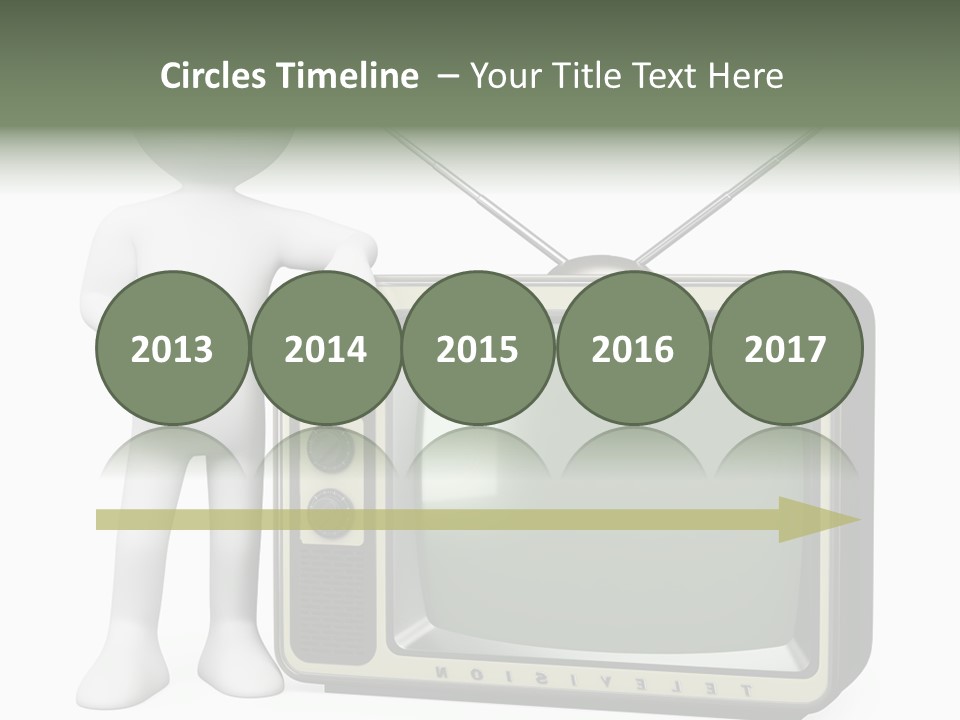 Media People Equipment PowerPoint Template