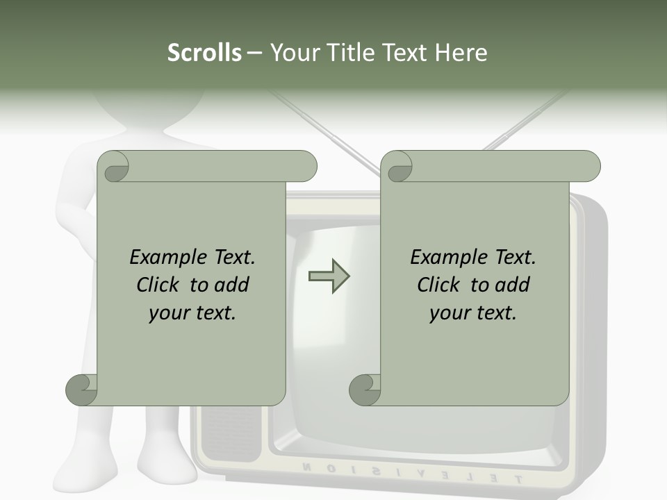 Media People Equipment PowerPoint Template
