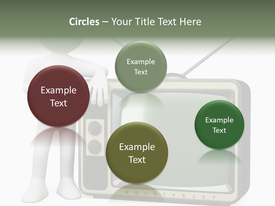 Media People Equipment PowerPoint Template