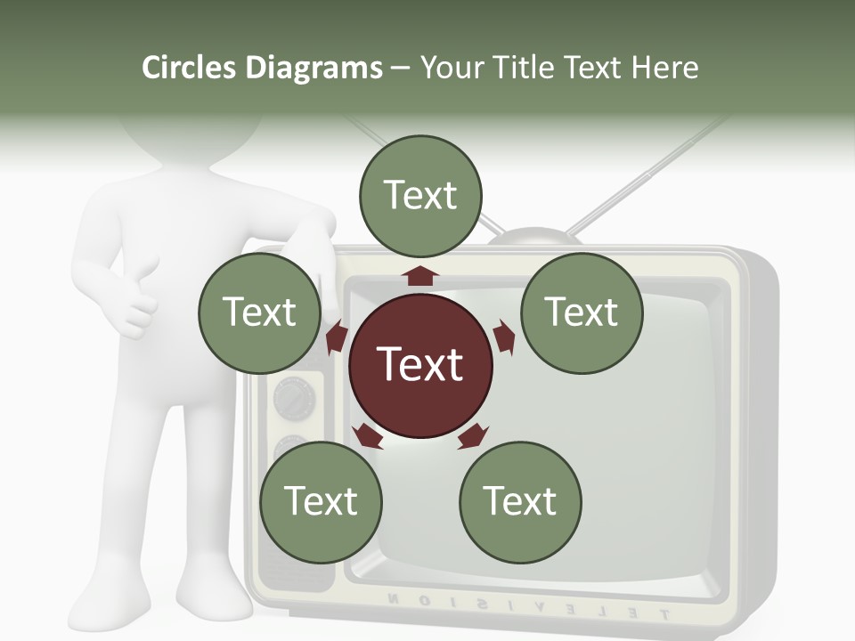 Media People Equipment PowerPoint Template