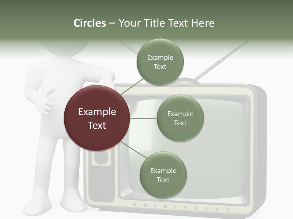 Media People Equipment PowerPoint Template