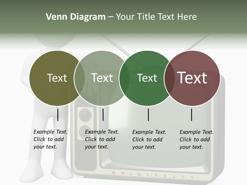 Media People Equipment PowerPoint Template