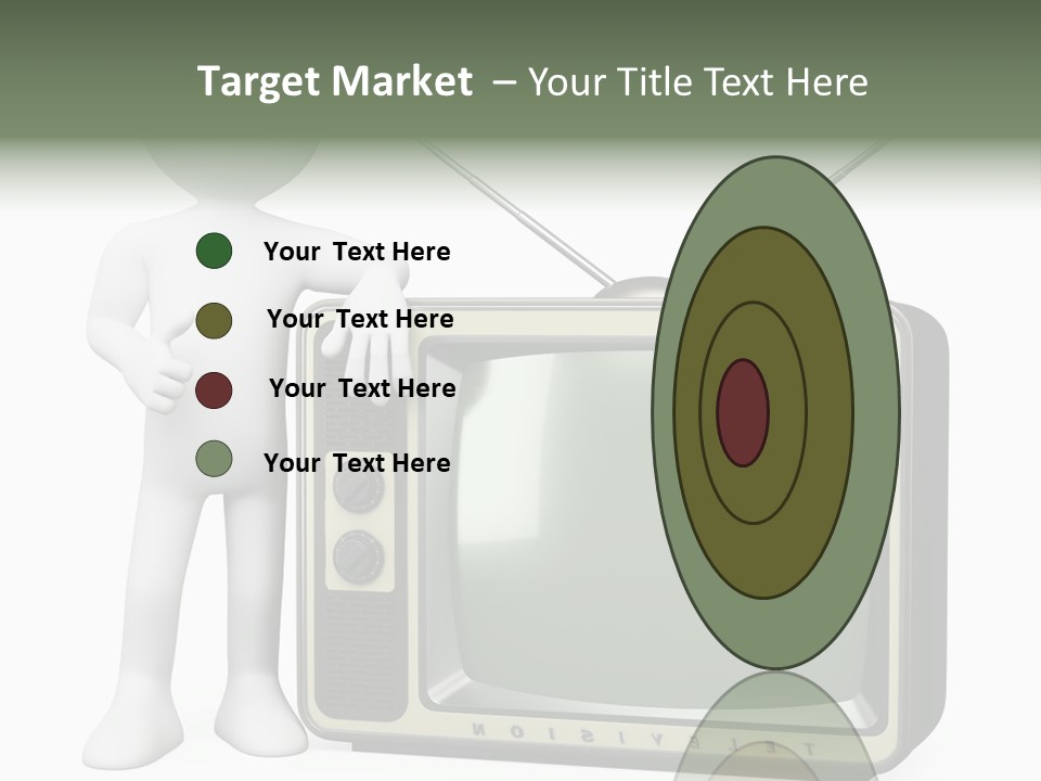 Media People Equipment PowerPoint Template
