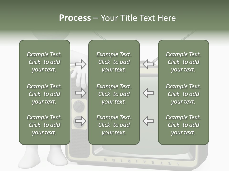 Media People Equipment PowerPoint Template