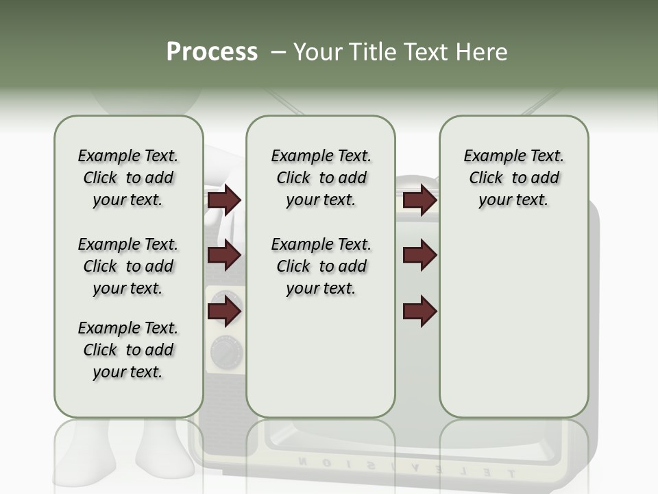 Media People Equipment PowerPoint Template