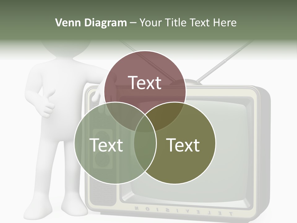 Media People Equipment PowerPoint Template
