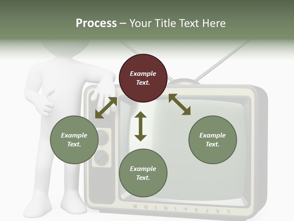 Media People Equipment PowerPoint Template