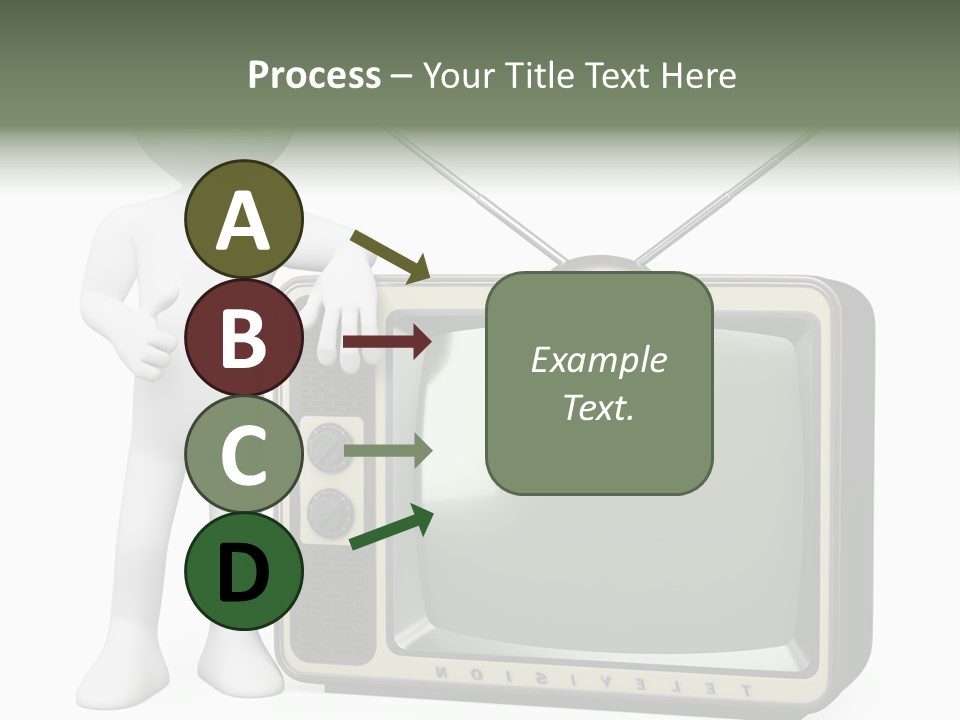 Media People Equipment PowerPoint Template