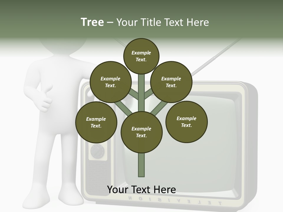 Media People Equipment PowerPoint Template