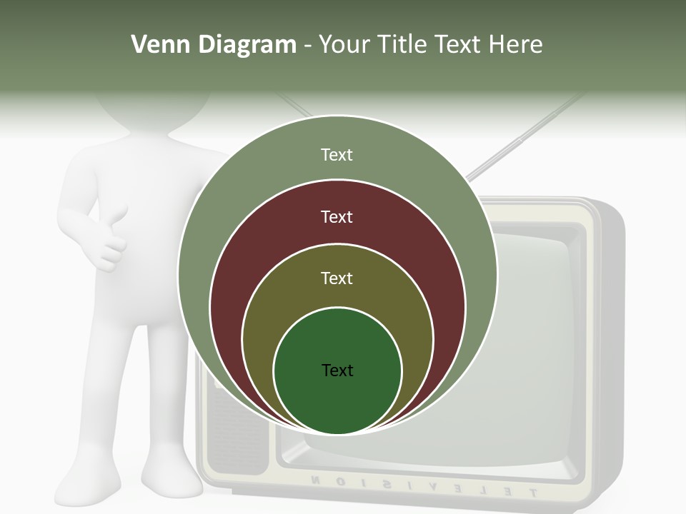 Media People Equipment PowerPoint Template