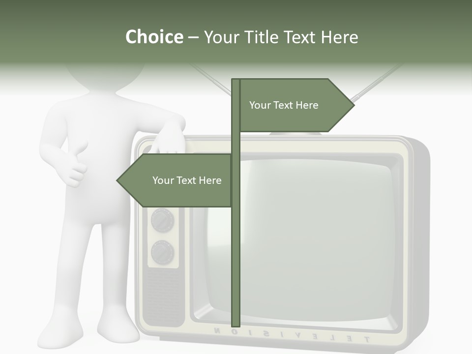 Media People Equipment PowerPoint Template