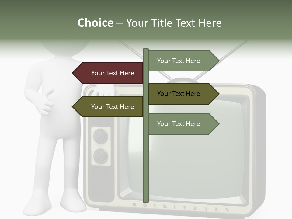 Media People Equipment PowerPoint Template