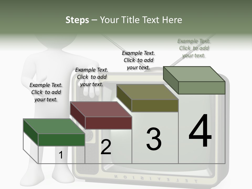 Media People Equipment PowerPoint Template