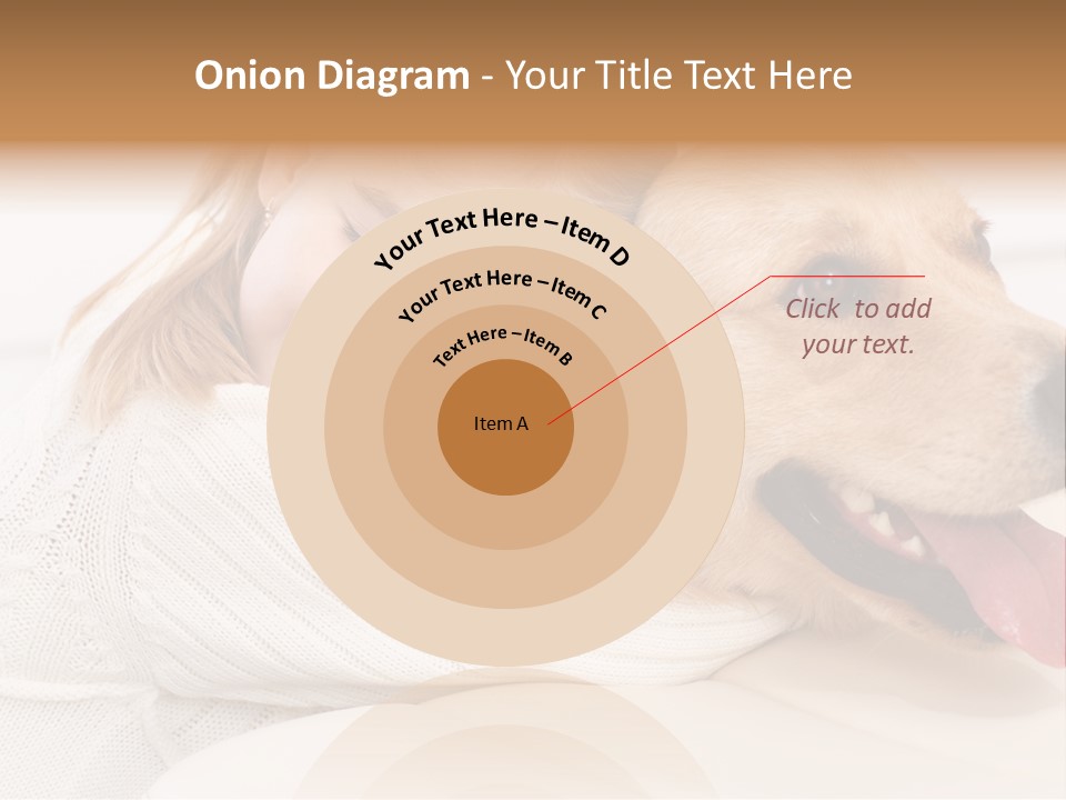 Pet Face Caucasian PowerPoint Template