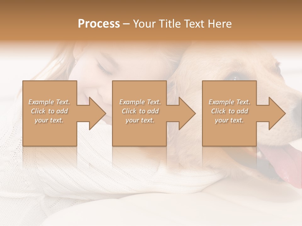 Pet Face Caucasian PowerPoint Template