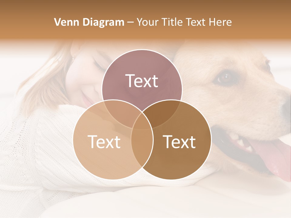 Pet Face Caucasian PowerPoint Template