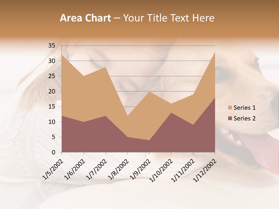 Pet Face Caucasian PowerPoint Template