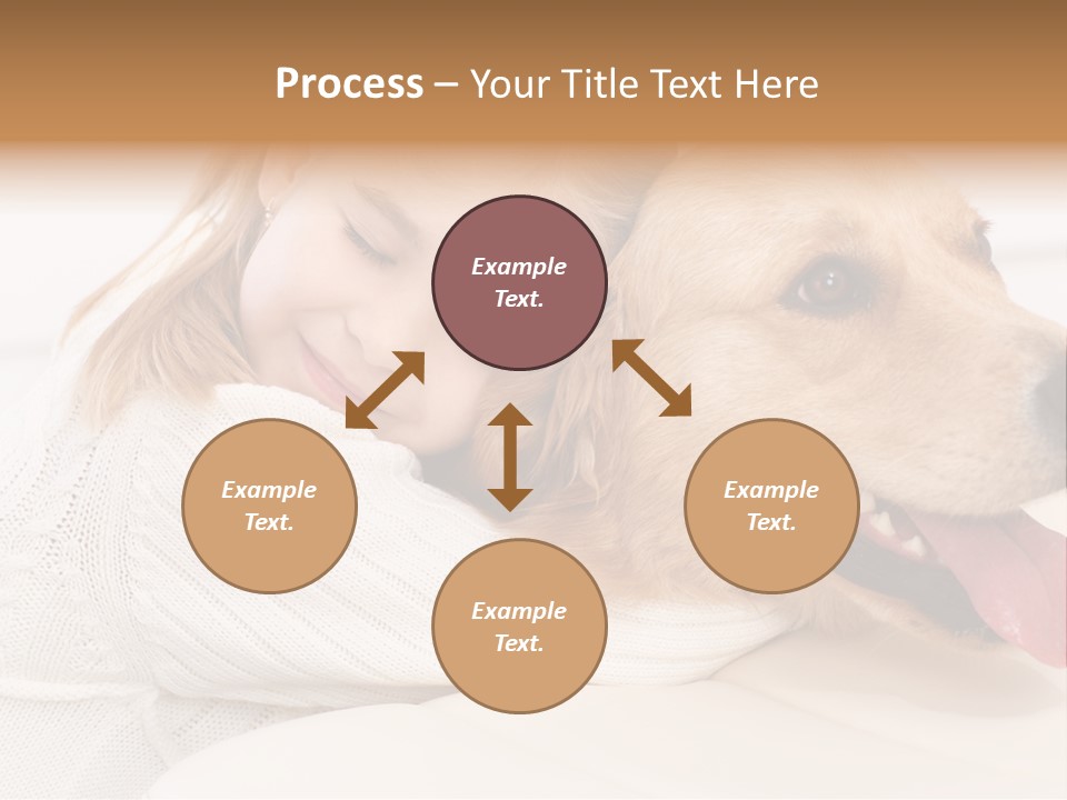 Pet Face Caucasian PowerPoint Template