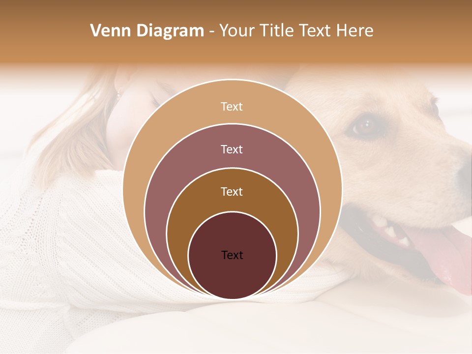 Pet Face Caucasian PowerPoint Template