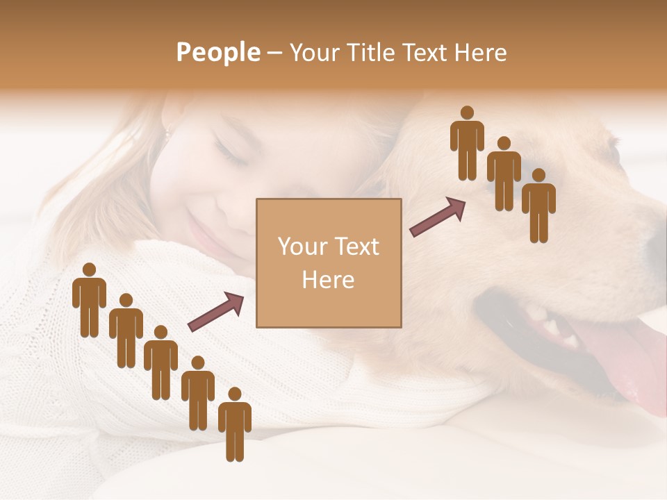 Pet Face Caucasian PowerPoint Template