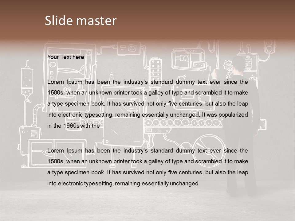 Marketing Human Young PowerPoint Template